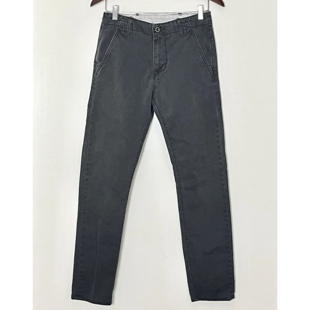 Levi's Chino Pants‎ Men's 28x30 Gray Straight Leg Fit Professional Academia